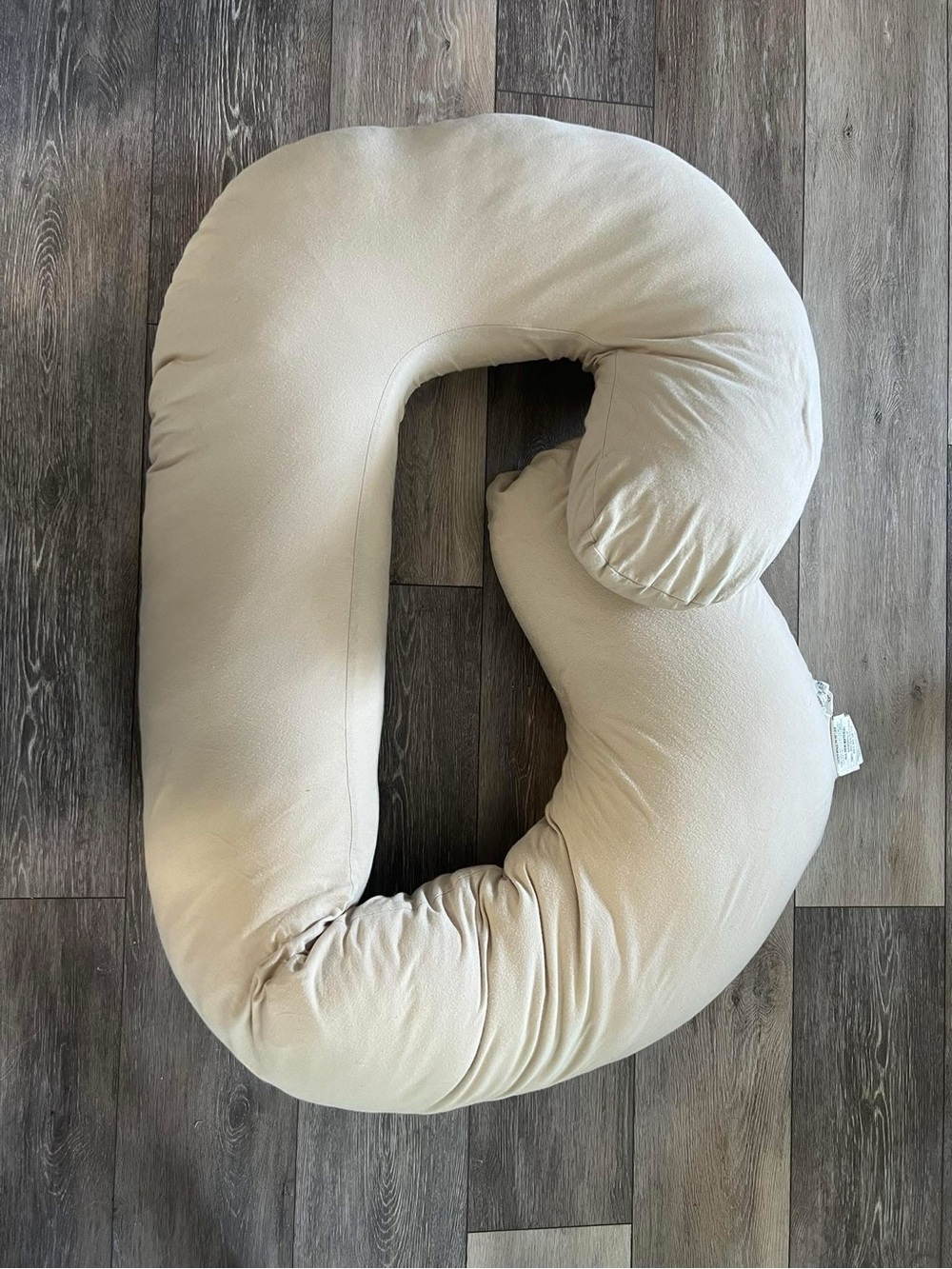 Neutral Cream U-Shaped Support Pillow - Full Body Comfort